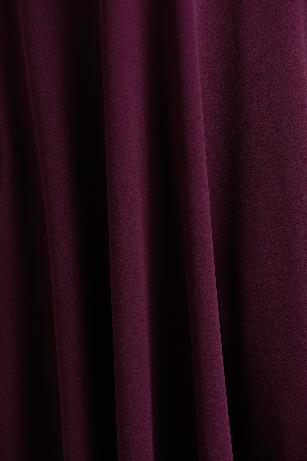 Andromeda | Burgundy Sweetheart-Neck Midi Dress