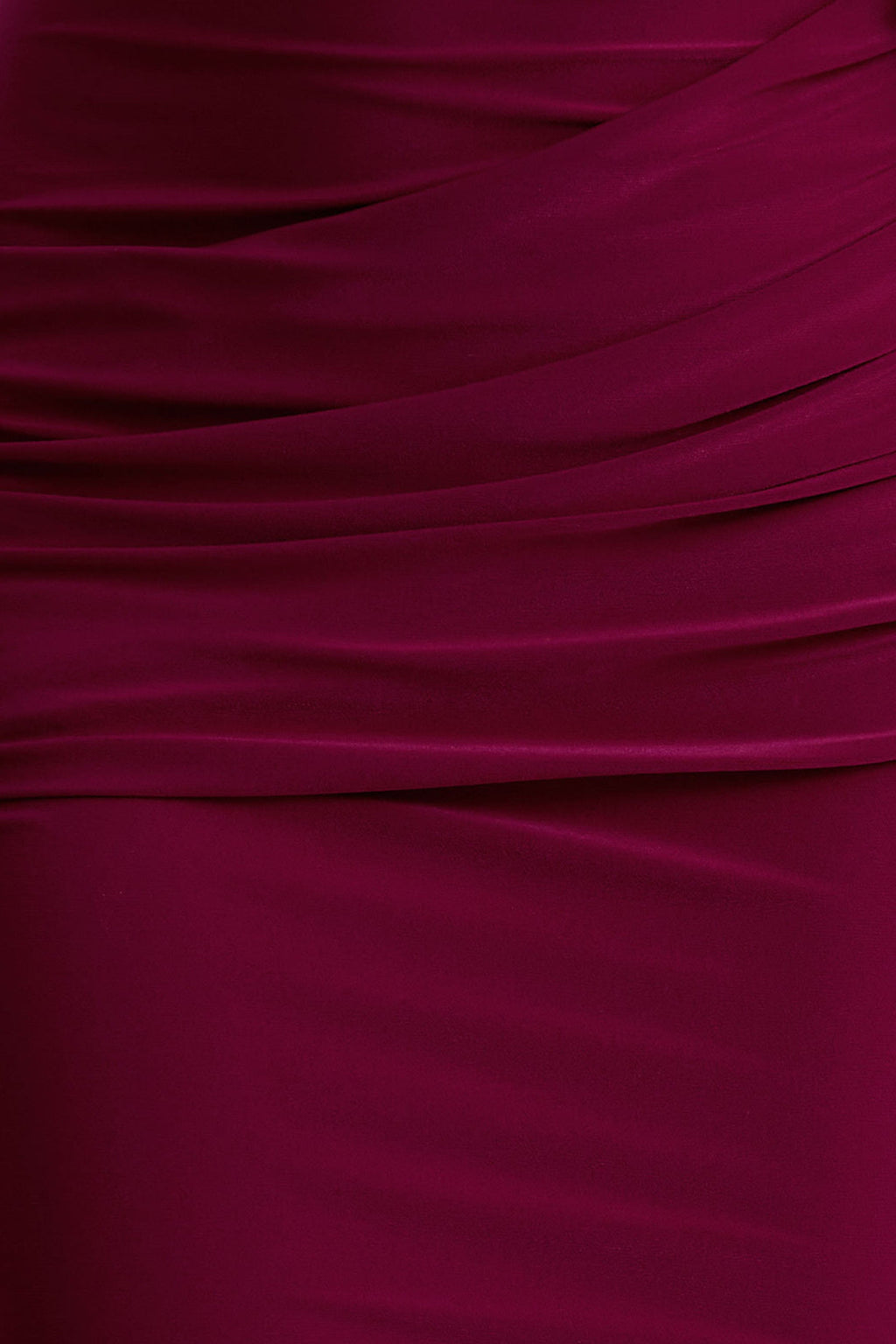 Maeve | Burgundy Cape-Sleeve Draped Maxi Dress