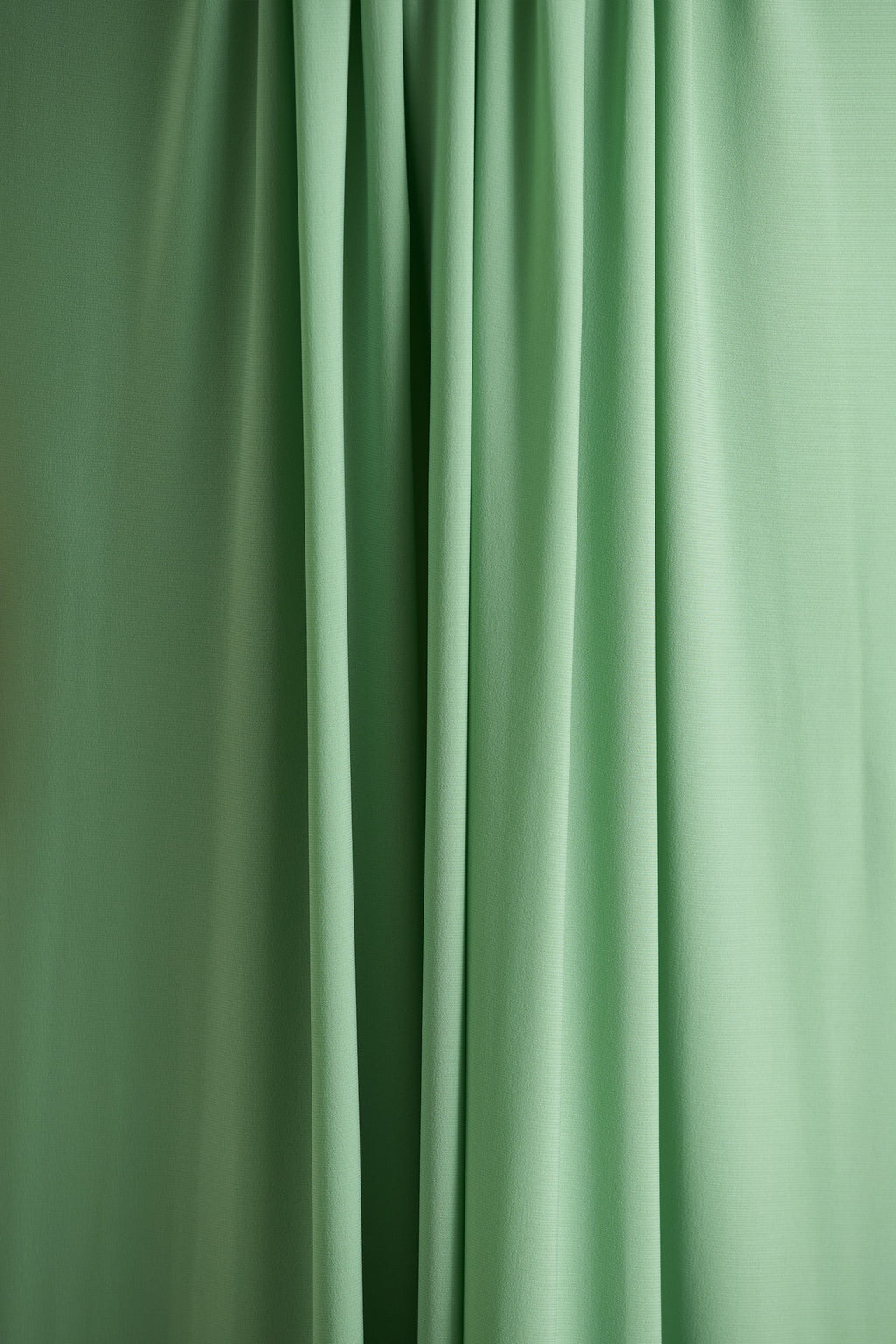 With Me | Green High-Neck Maxi Dress With Ruched Detailing