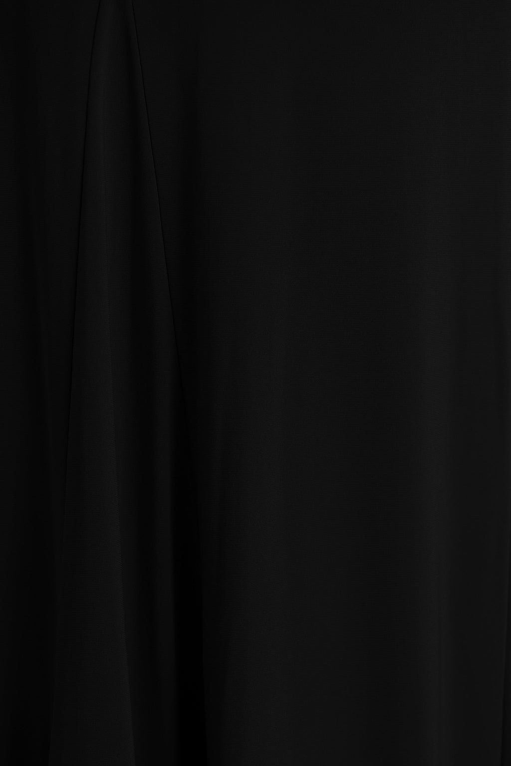 Cilla | Black Bardot-Neck Maxi Dress With Ruched Detailing