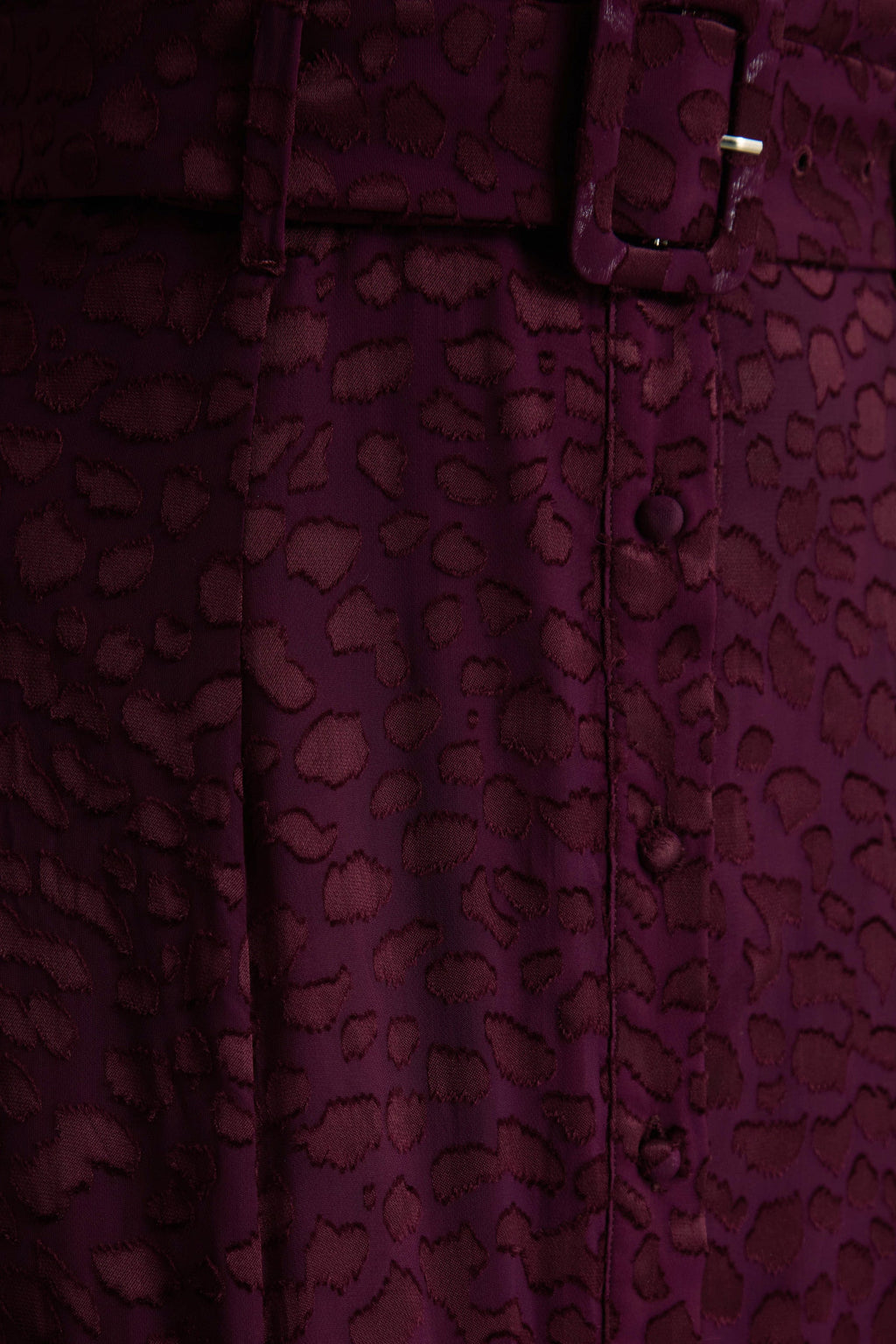 Kirsty | Purple Long Sleeve Shirt Dress With Full Skirt