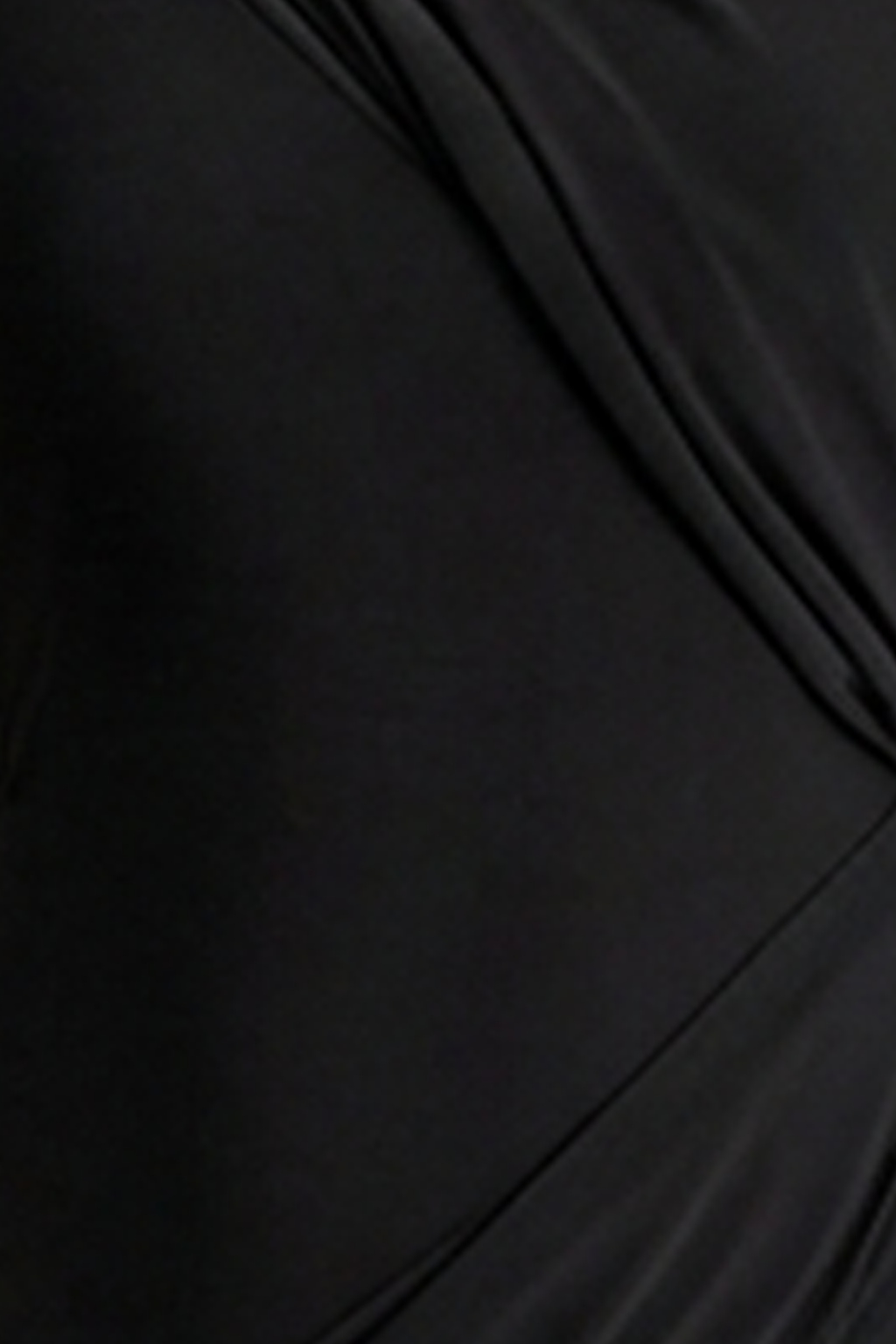 Aphra | Black High-Neck Maxi Dress With Cape-Sleeve