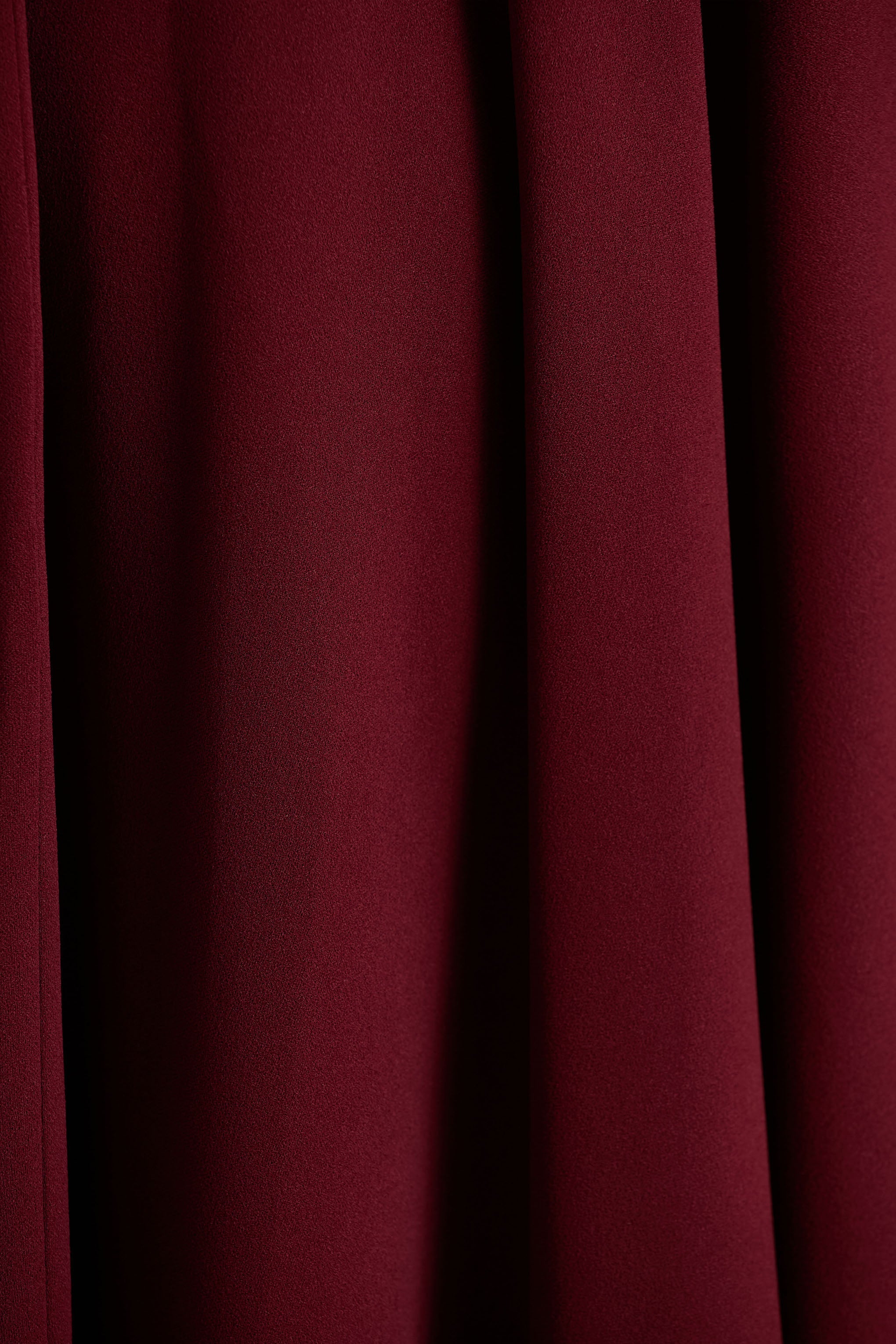 Scarlett | Burgundy Square-Neck Maxi Dress