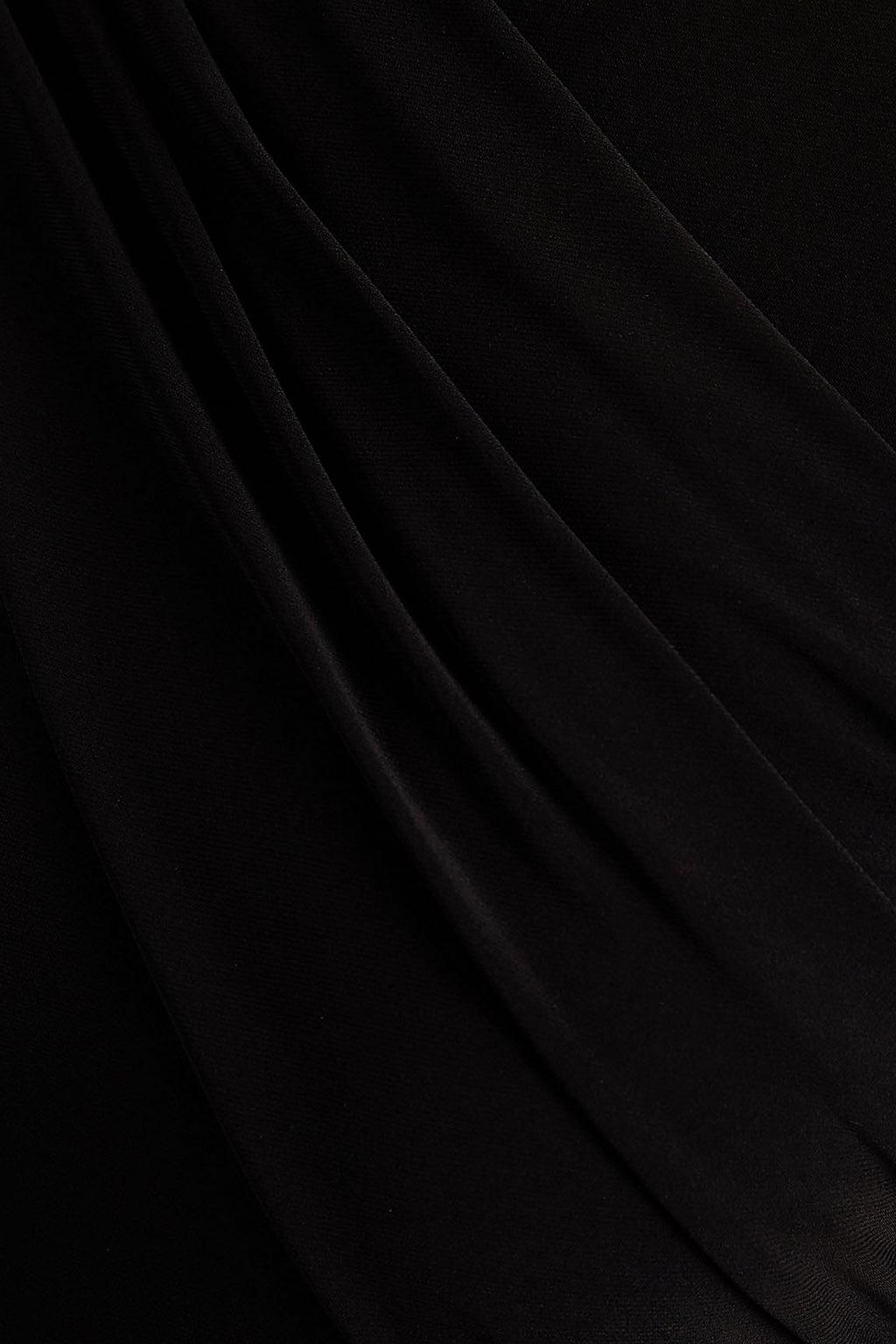 Zora | Black Crew-Neck Mini Dress With Knot And Sash Detail