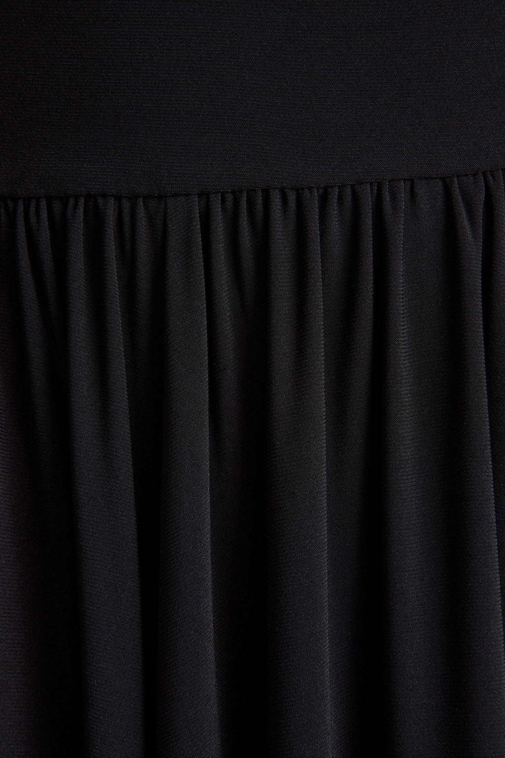 Saskia | Black Bardot-Neck Maxi Dress