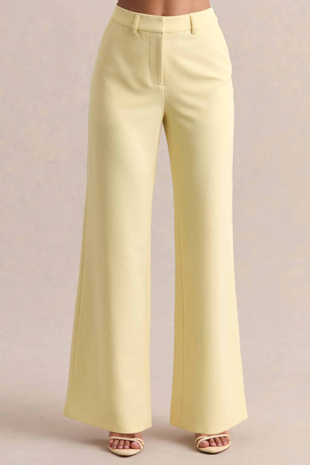 Malou | Lemon Tailored Trousers