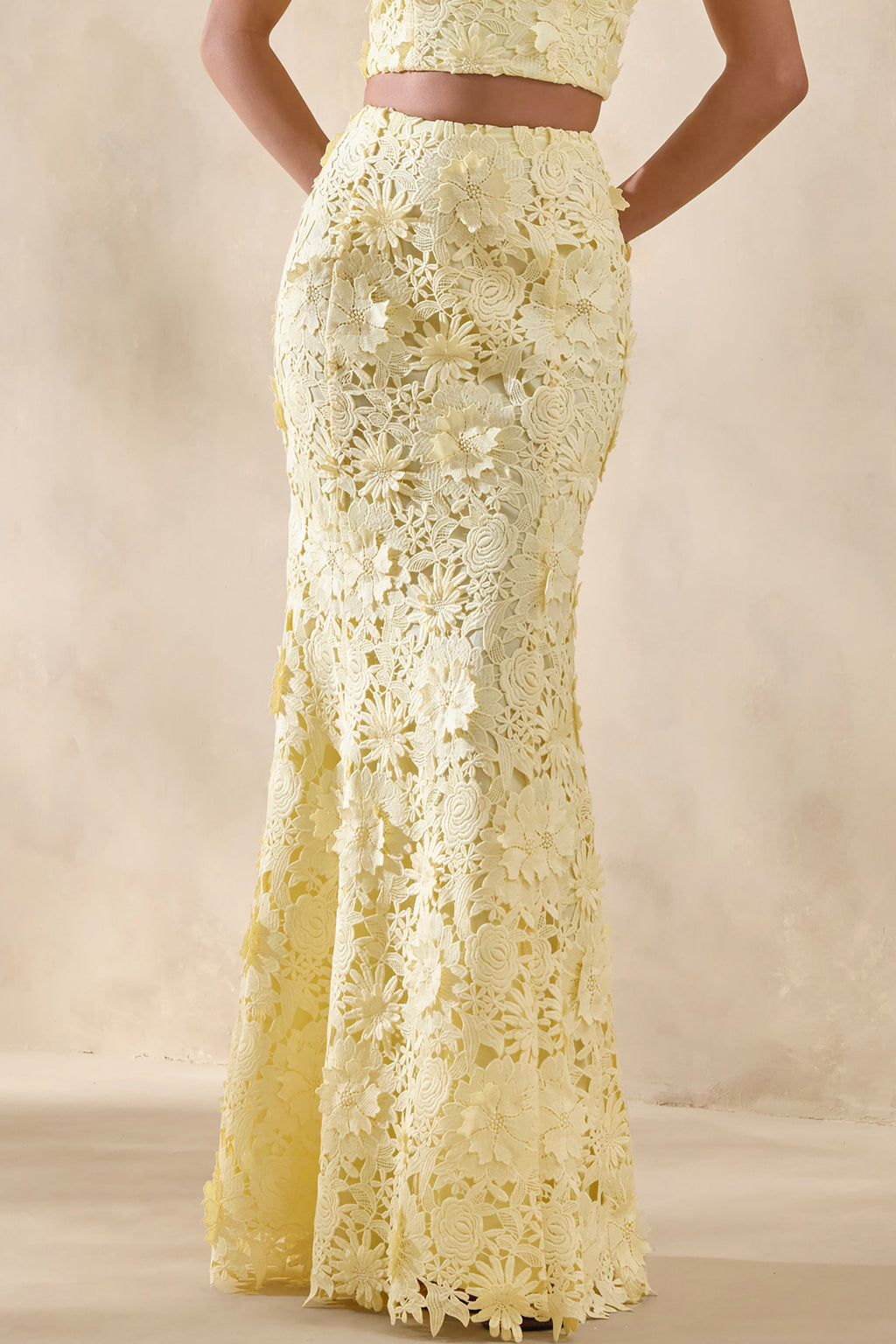 Esmara | Lemon Lace Maxi Skirt