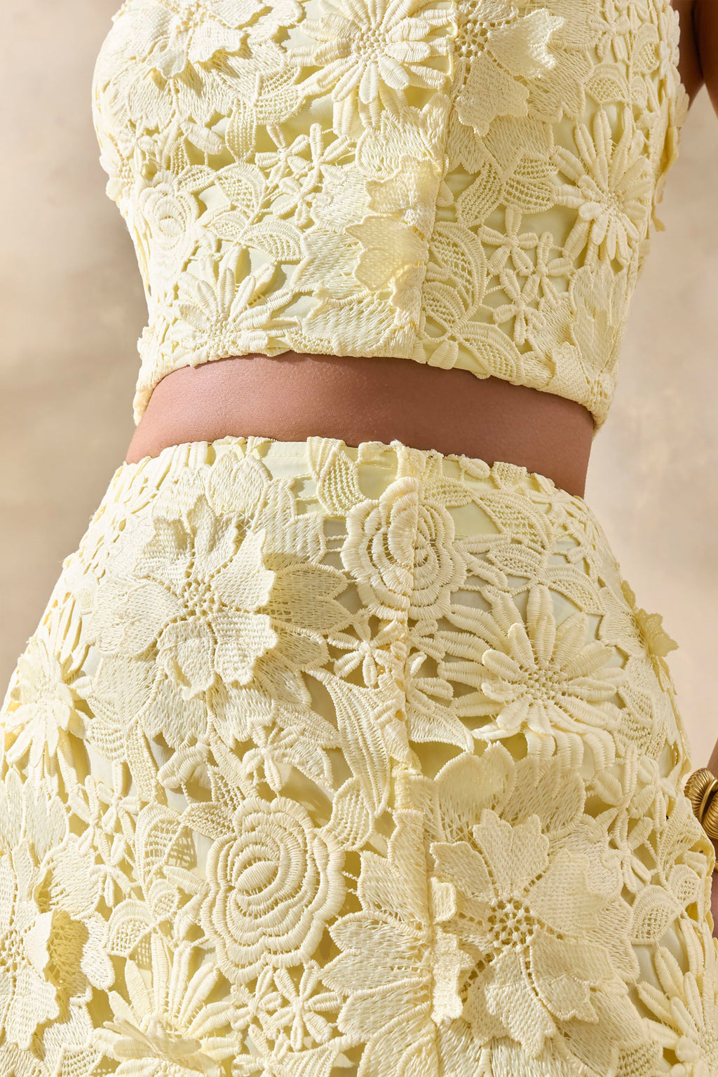 Esmara | Lemon Lace Maxi Skirt