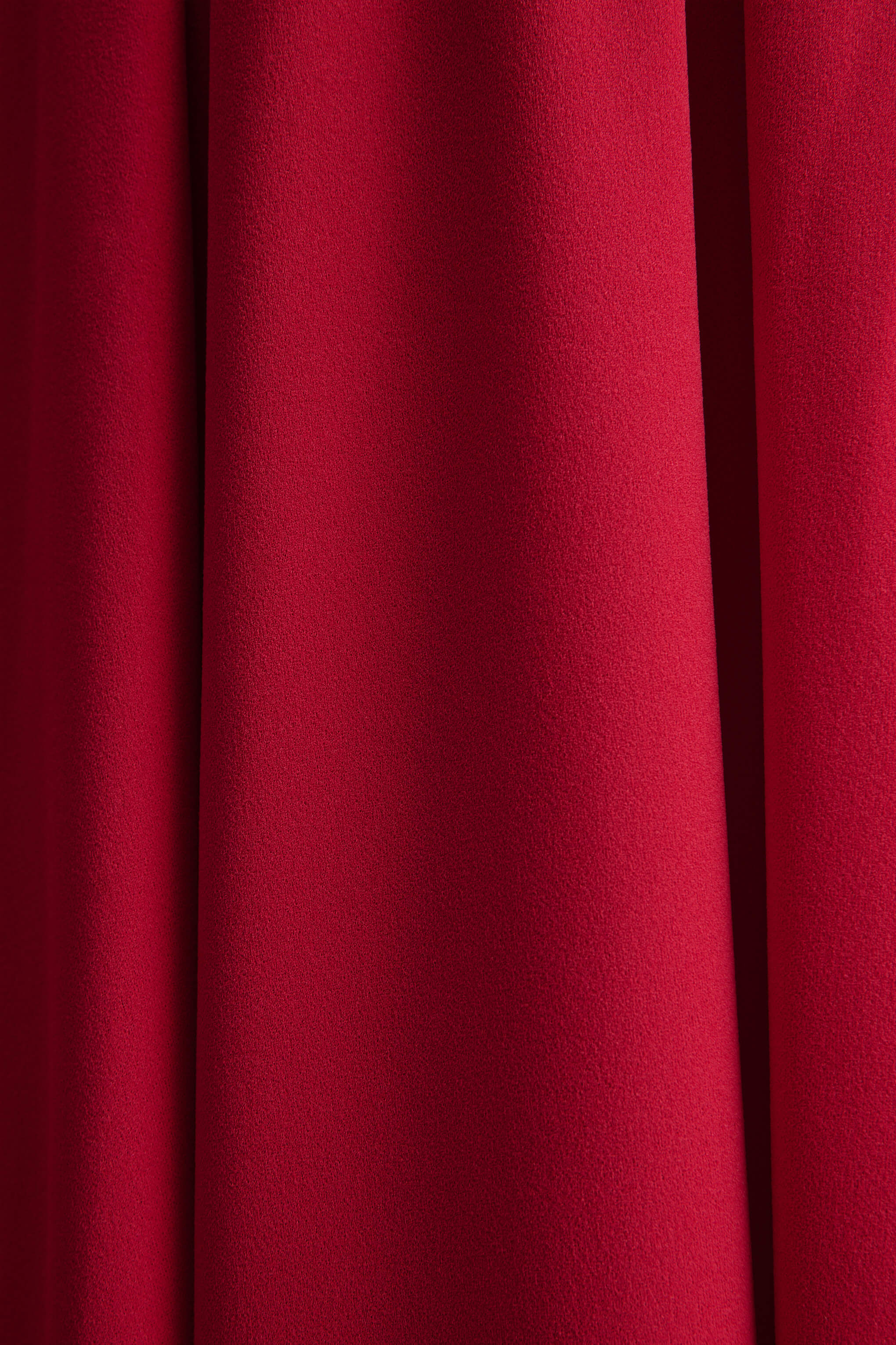 Rhode | Red Halter-Neck Midi Dress