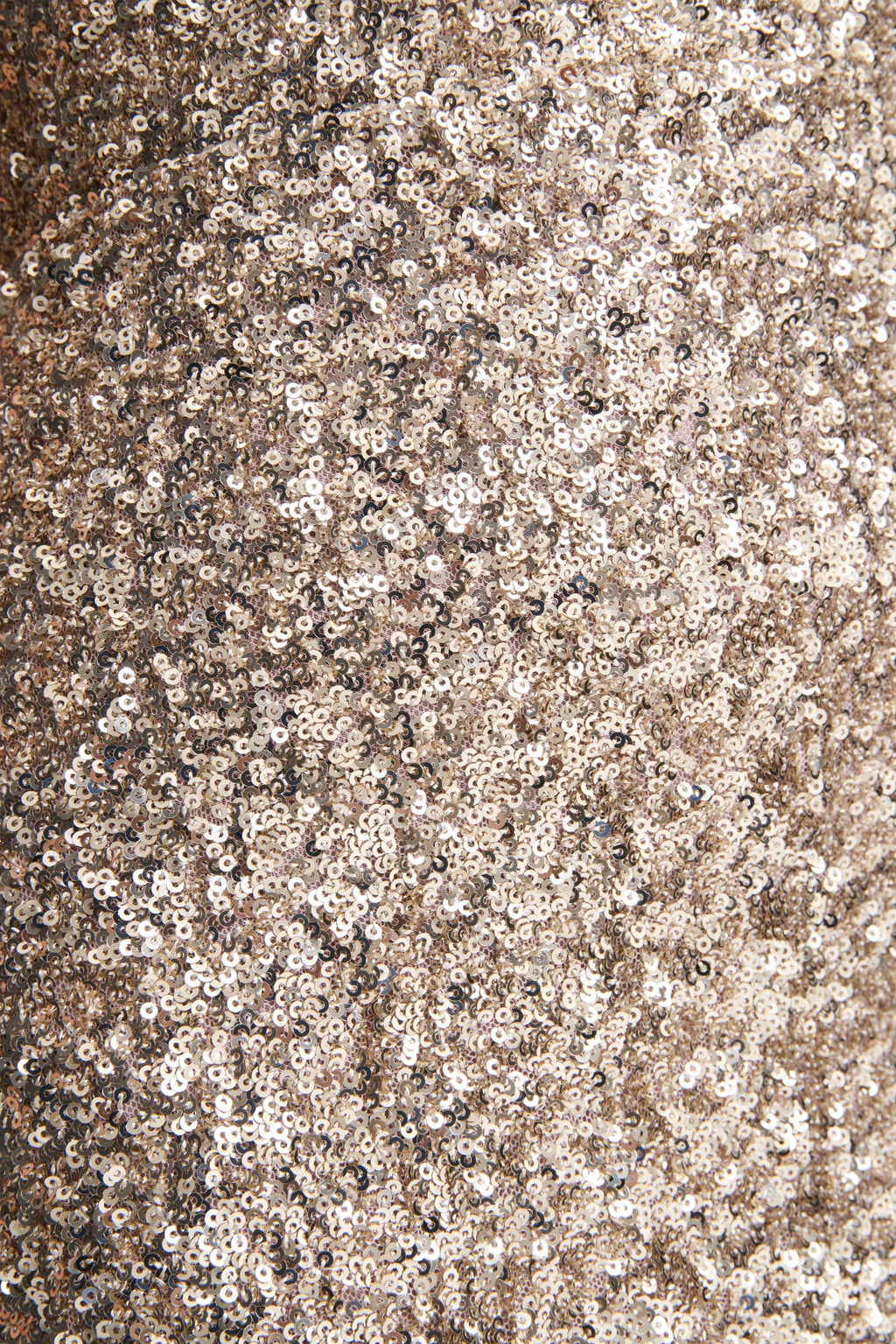 Renelle | Gold Sequin Halter-Neck Maxi Dress