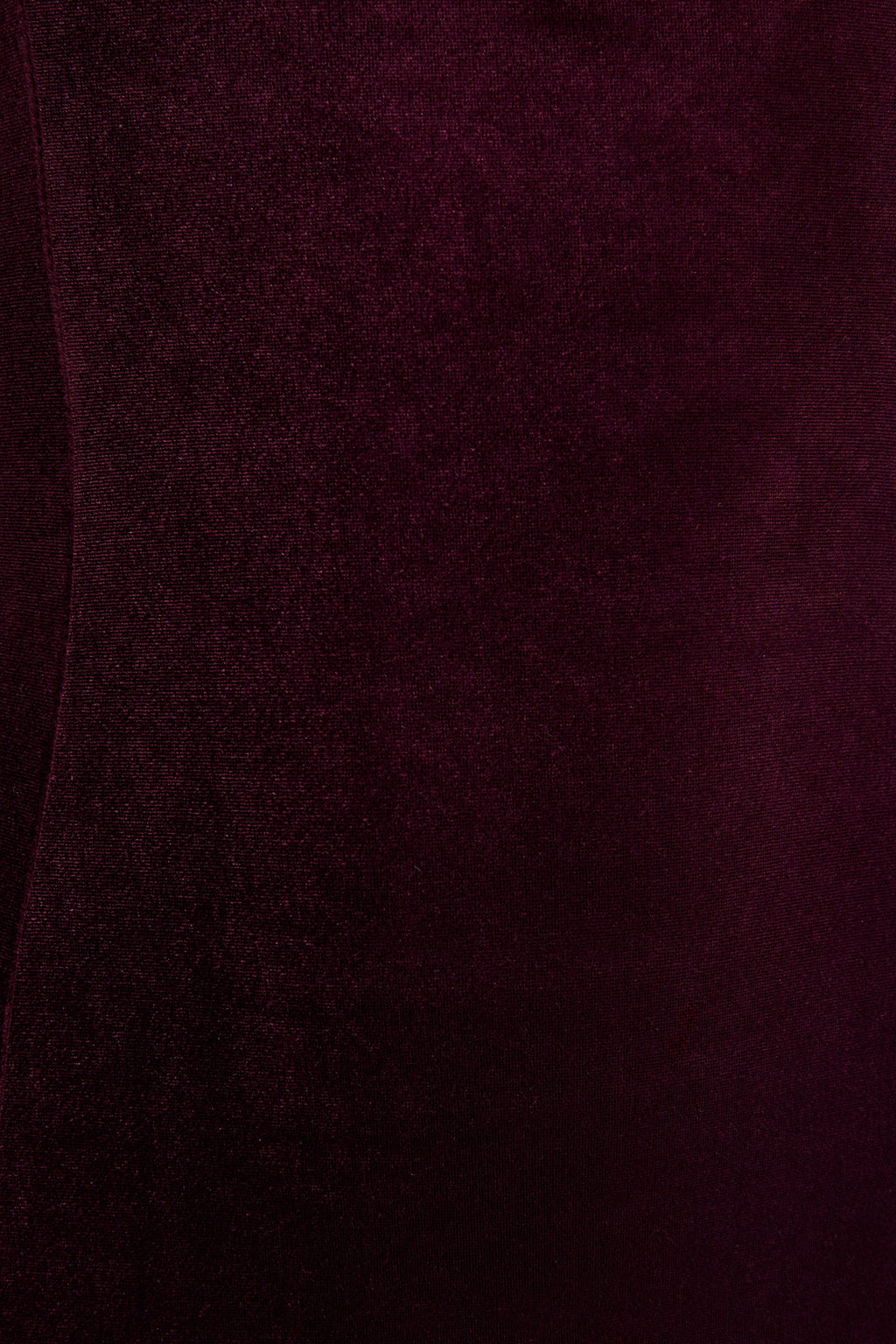 Emberlyn | Burgundy Velvet Scoop-Neck Fishtail Midi Dress