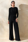 Safirra | Black Wide-Leg Trouser