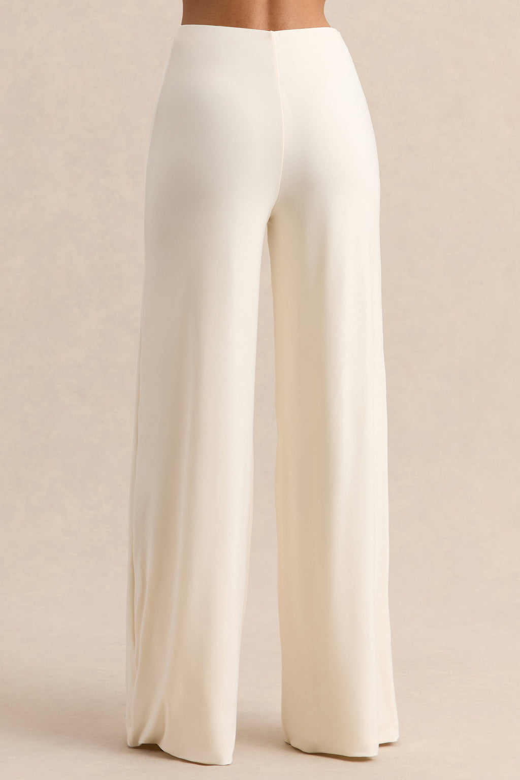 Safirra | White Wide-Leg Trouser